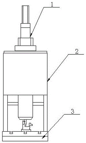 Special servo radial riveting machine