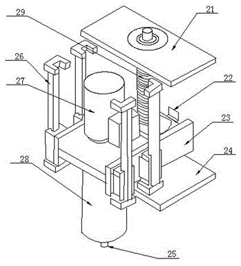 Special servo radial riveting machine