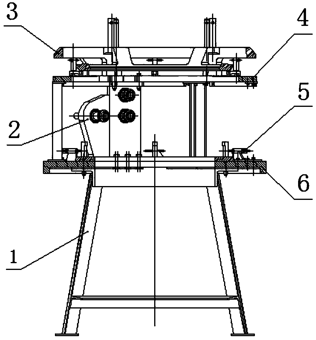 Annular heat radiator assembly fixture