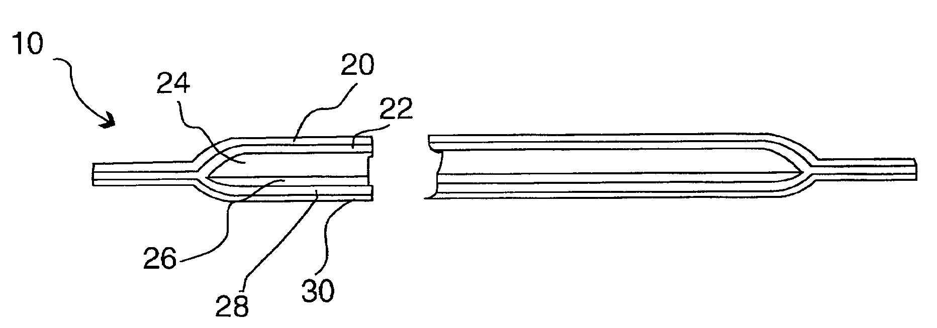 Multi-layer absorbent wound dressing