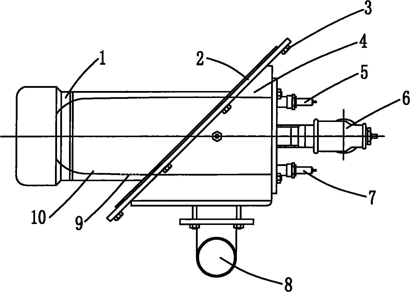 Wedge-shaped air preheating combustor