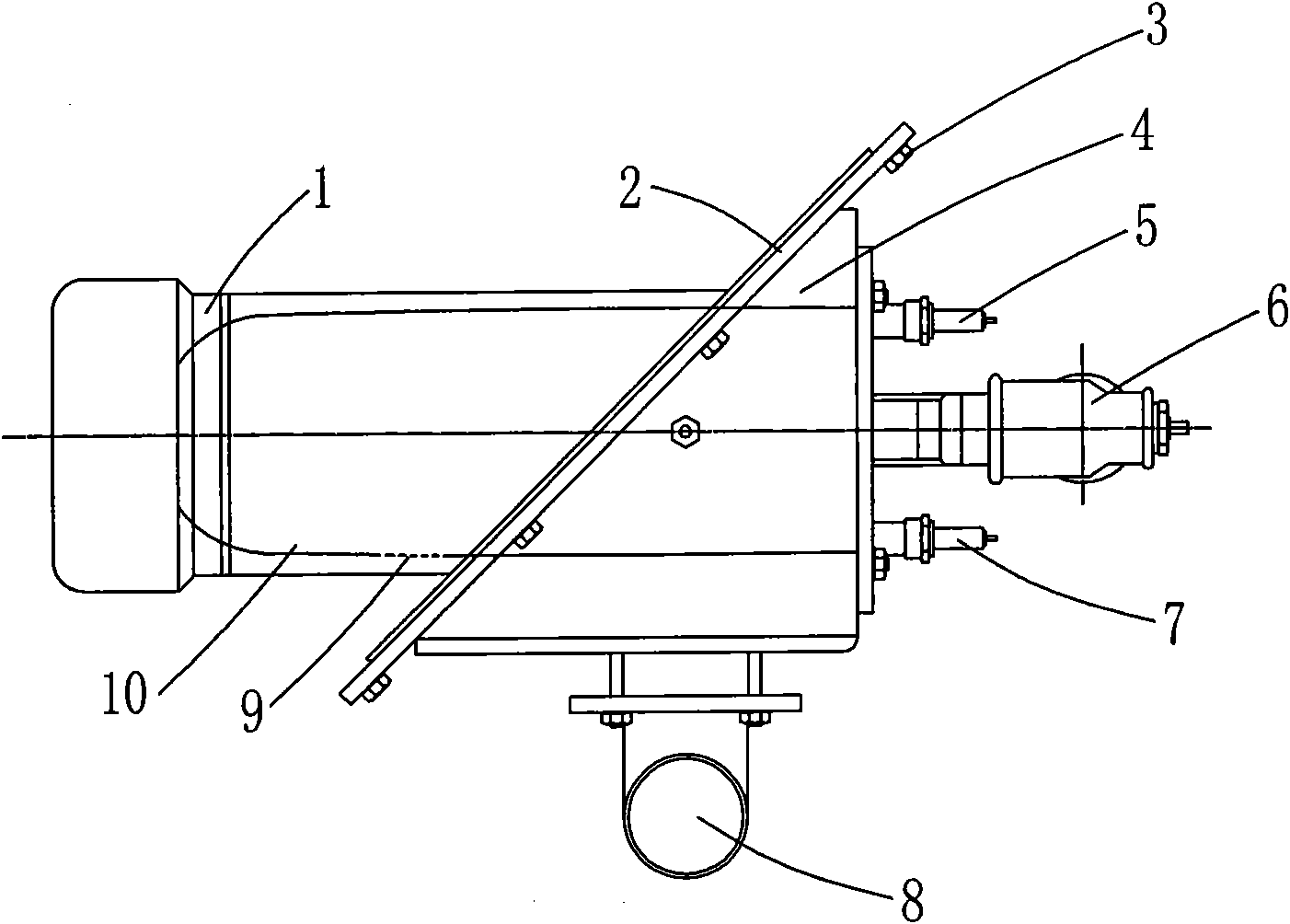 Wedge-shaped air preheating combustor