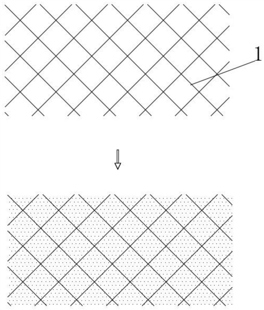 Preparation process of overflow exchange type anti-corrosion coating