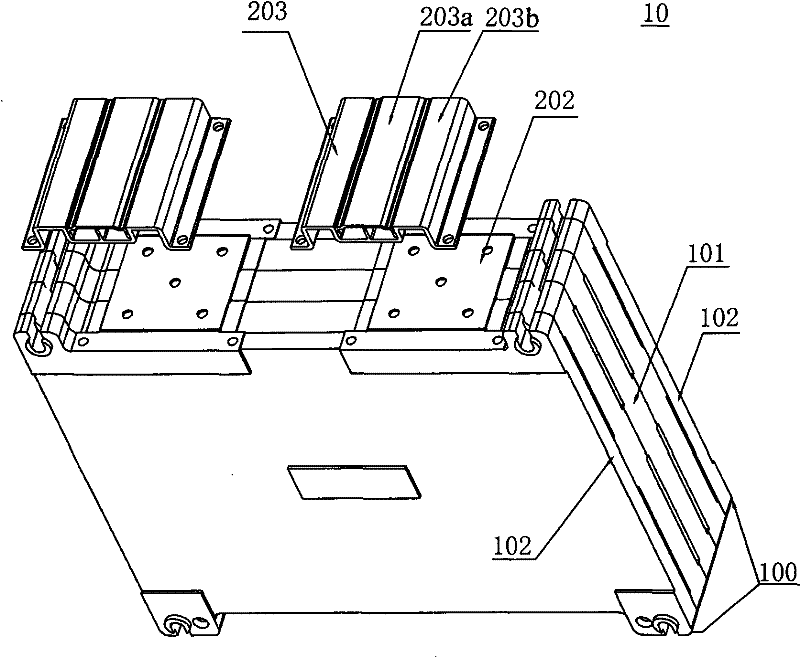 Power battery case with adjustable capacity and voltage