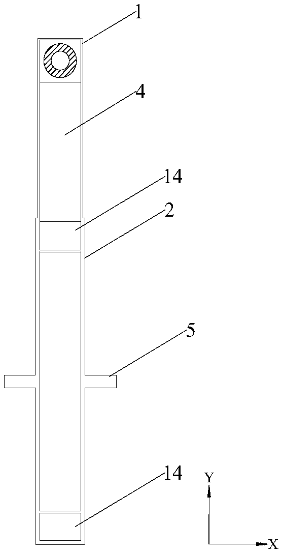 A semi-active anti-dancing vibration damping control device