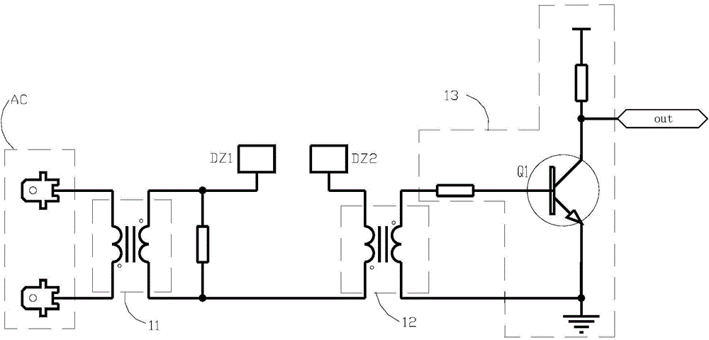 Electric cooling device and fault detection method and control method of anti-overflow detection circuit of electric cooling device