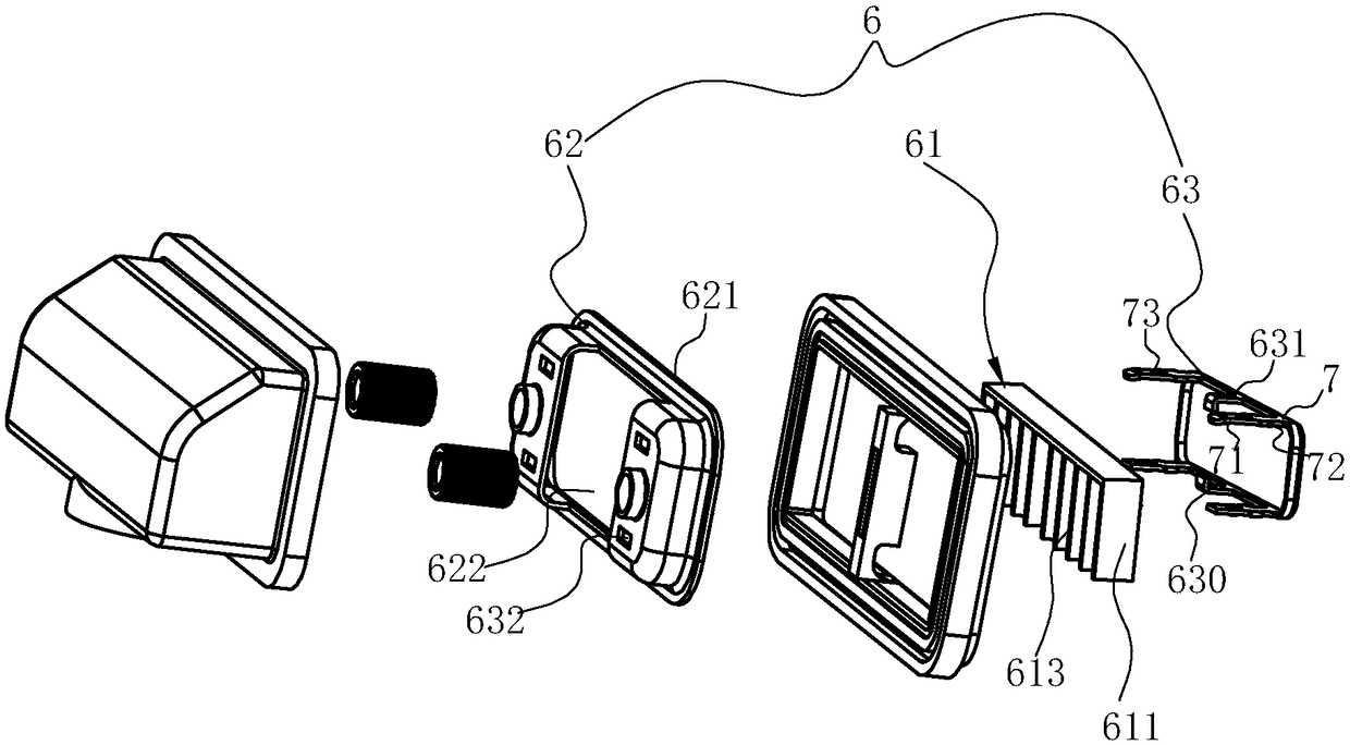 Sink type cleaning device