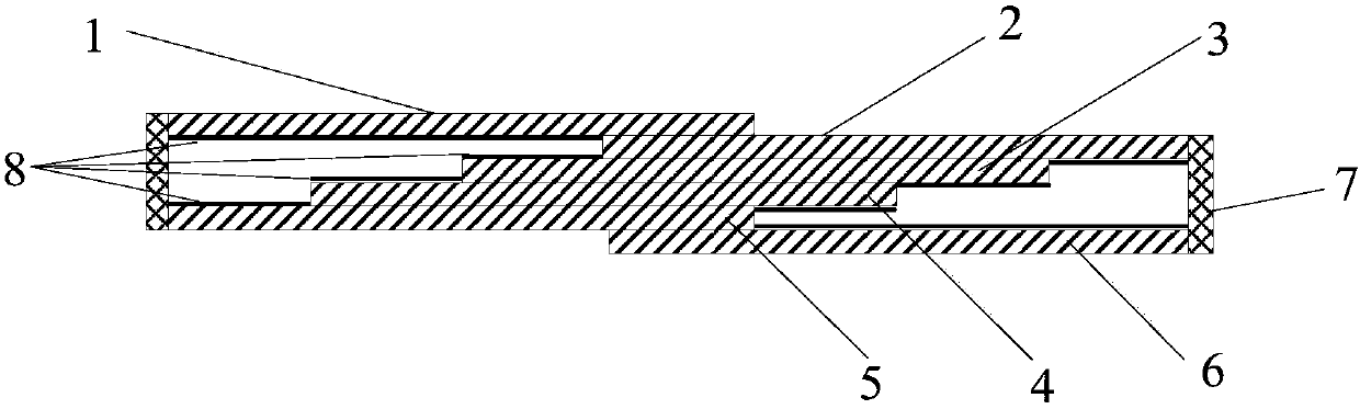 Optical F-P resonant cavity for frequency stabilization of semiconductor laser