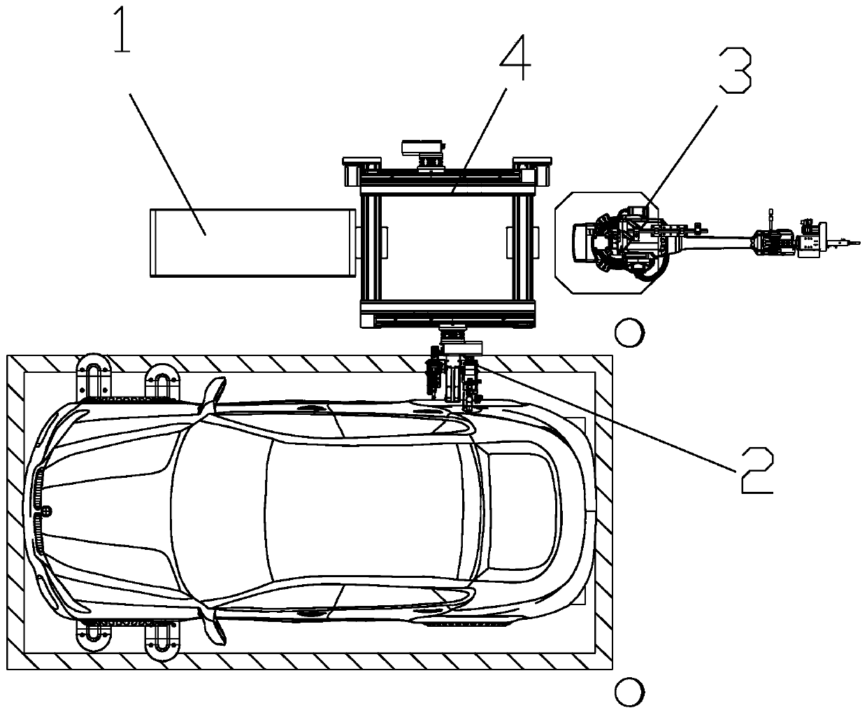 Automobile automatic oiling device and system