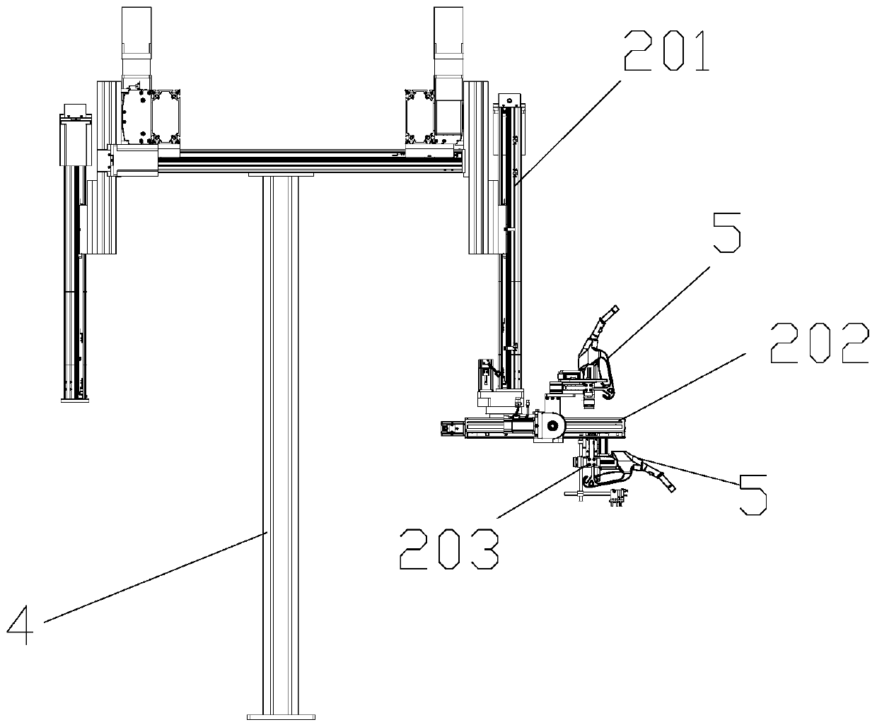 Automobile automatic oiling device and system