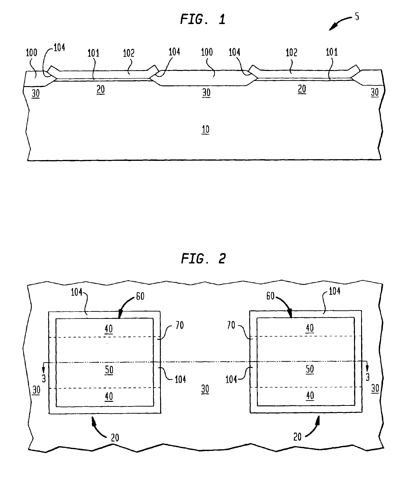 Radiation hardened semiconductor device