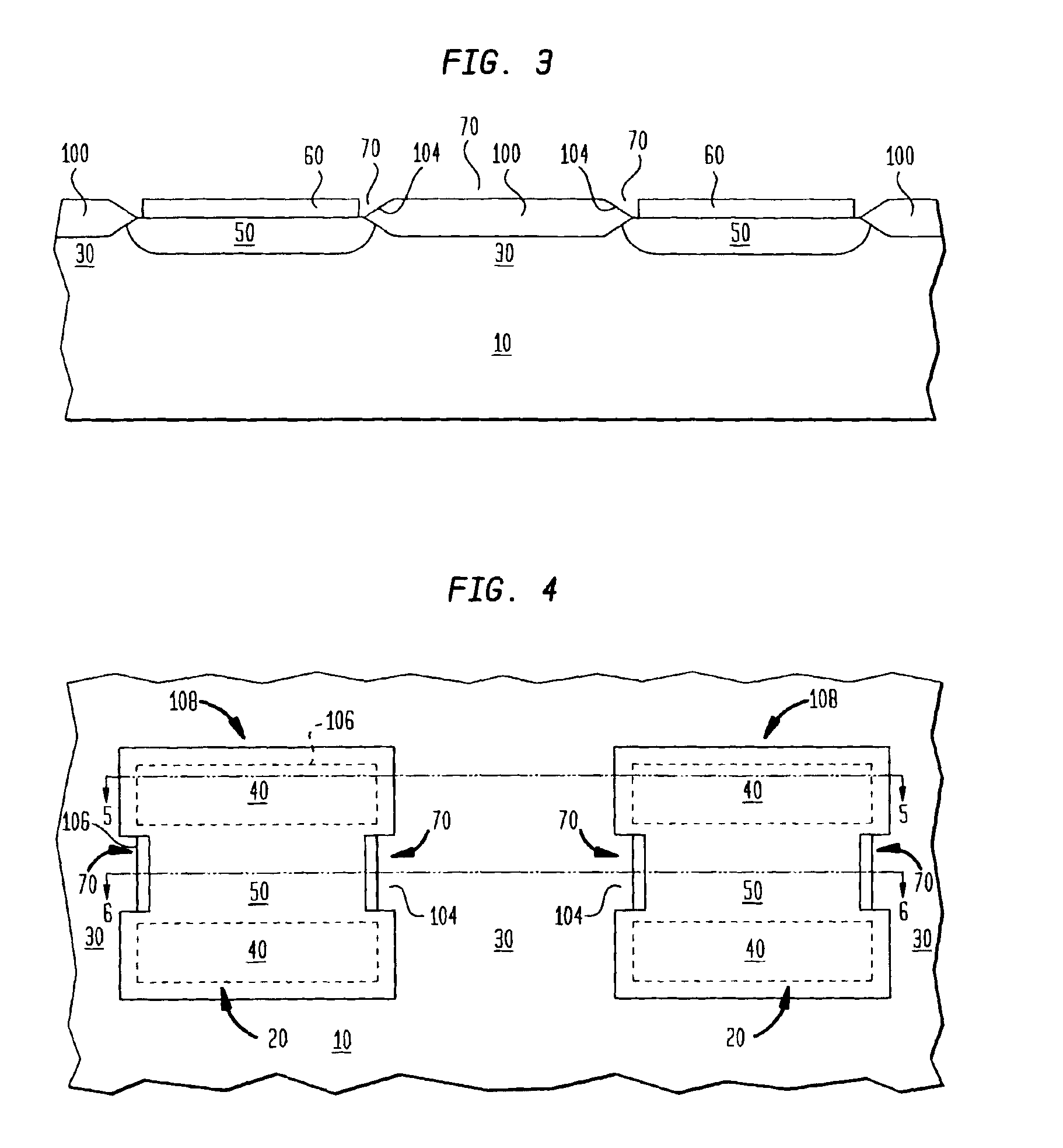 Radiation hardened semiconductor device