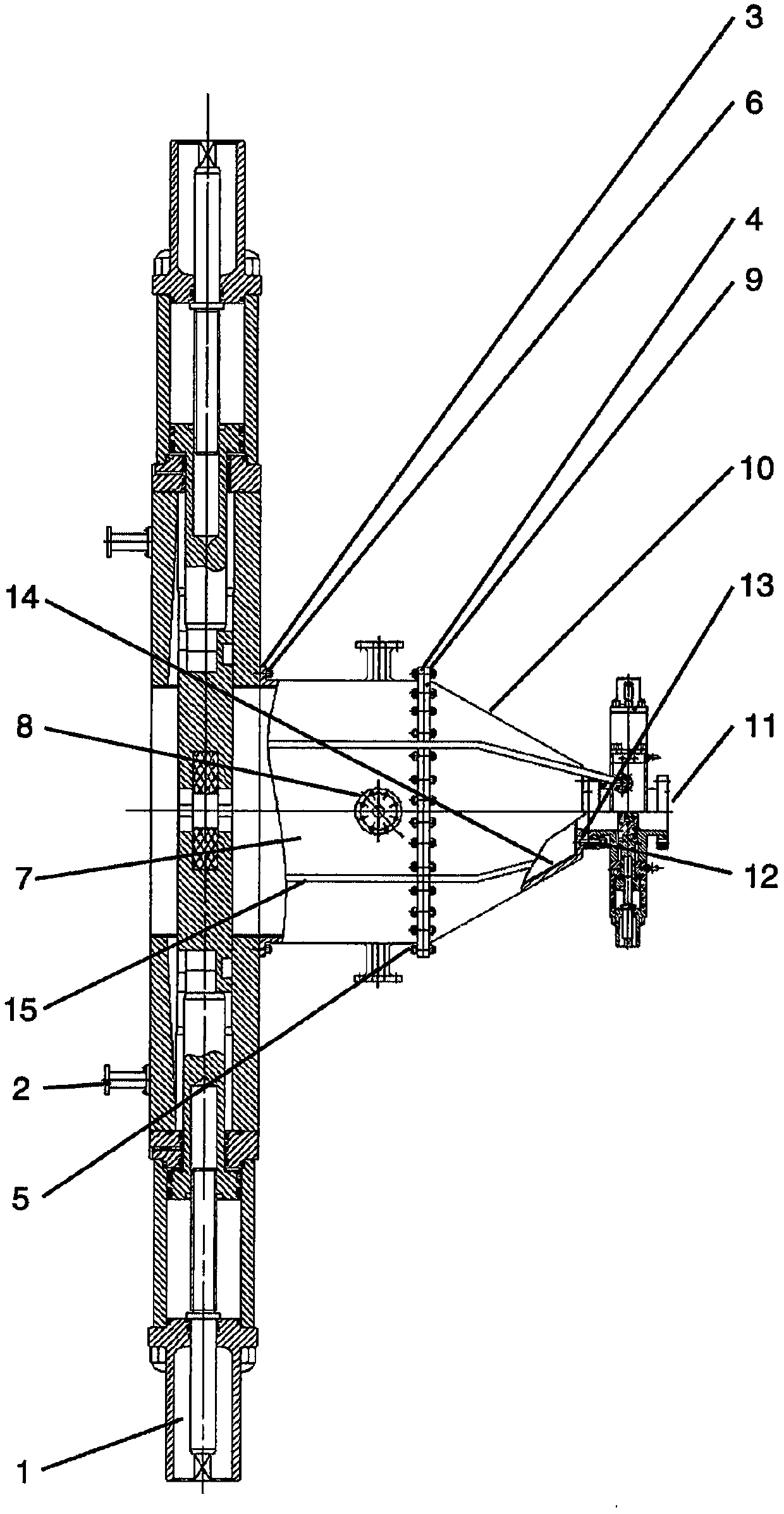 Hydraulic rush spray device