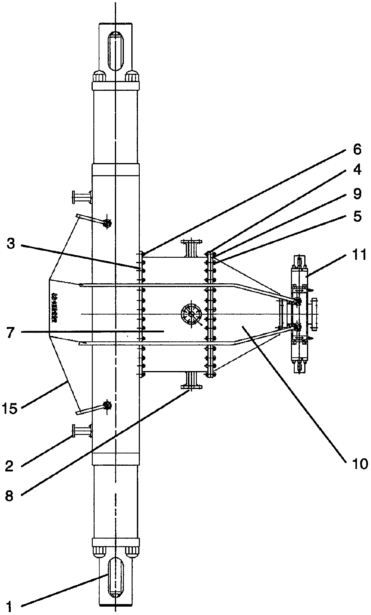 Hydraulic rush spray device