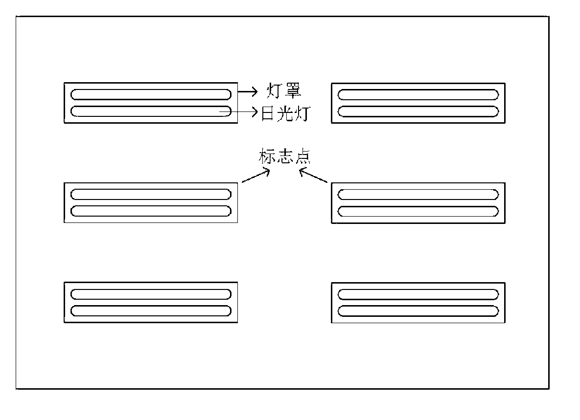 Fast recognition method for positioning mark point of mobile robot in indoor environment