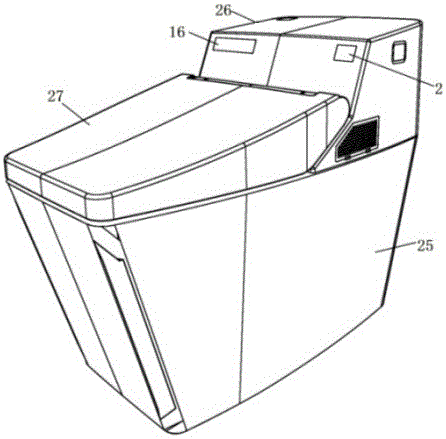 Intelligent toilet with full-automatic bidet