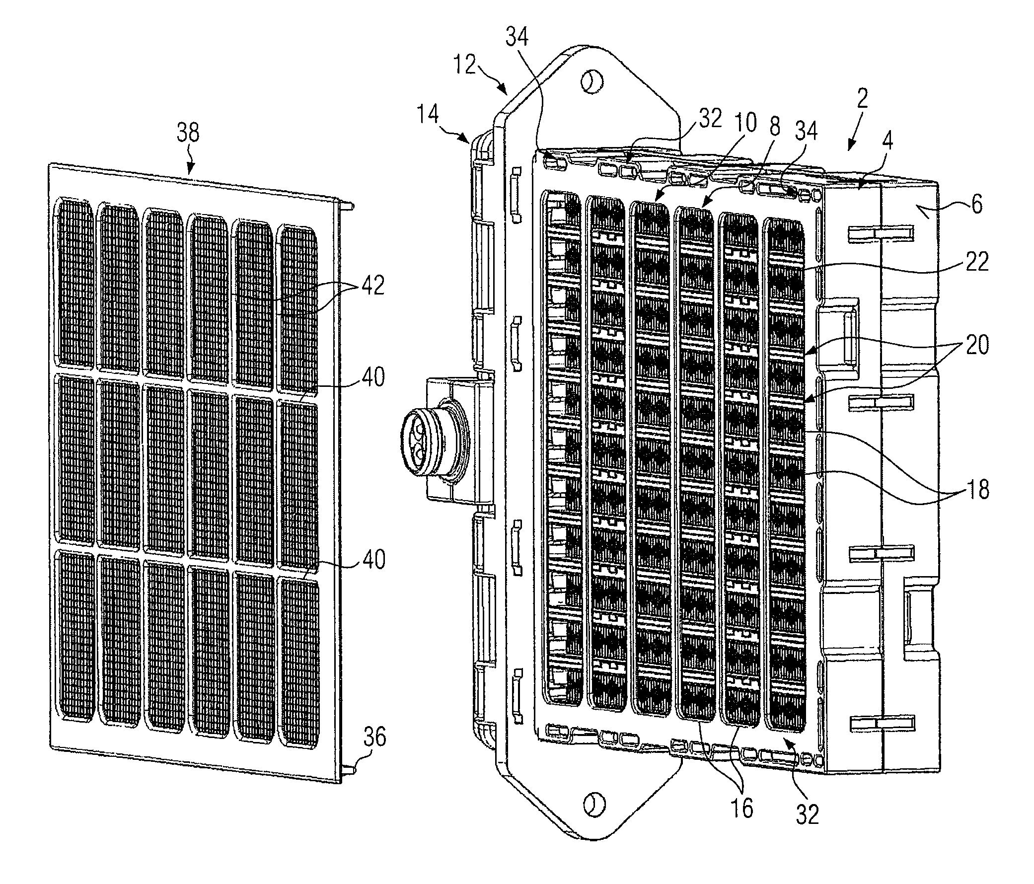 Electrical heating device