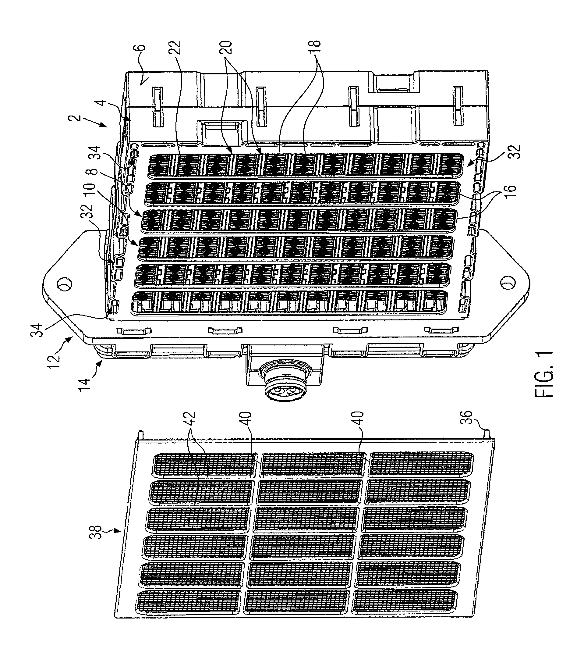 Electrical heating device