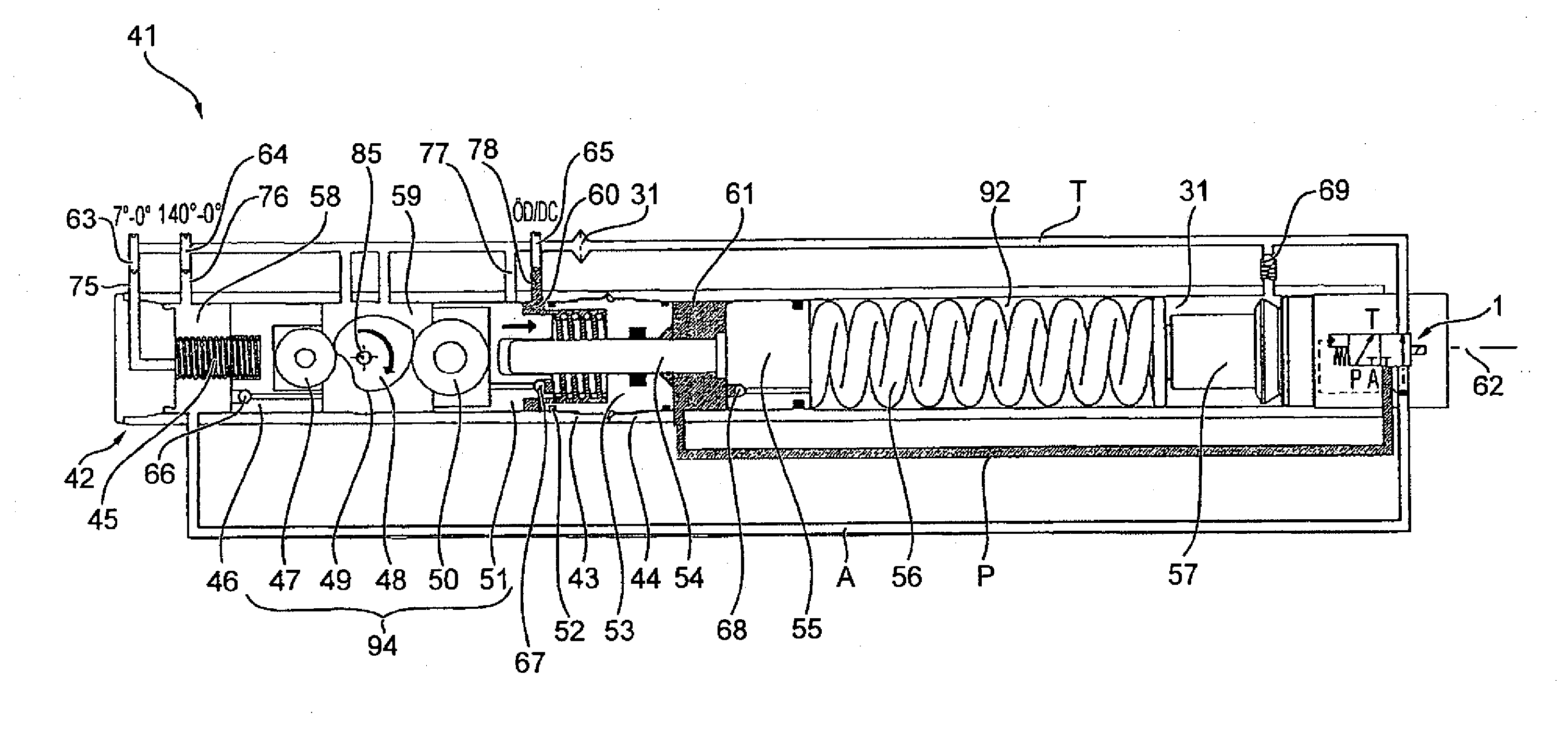 Door Closer With Free-Swing Function