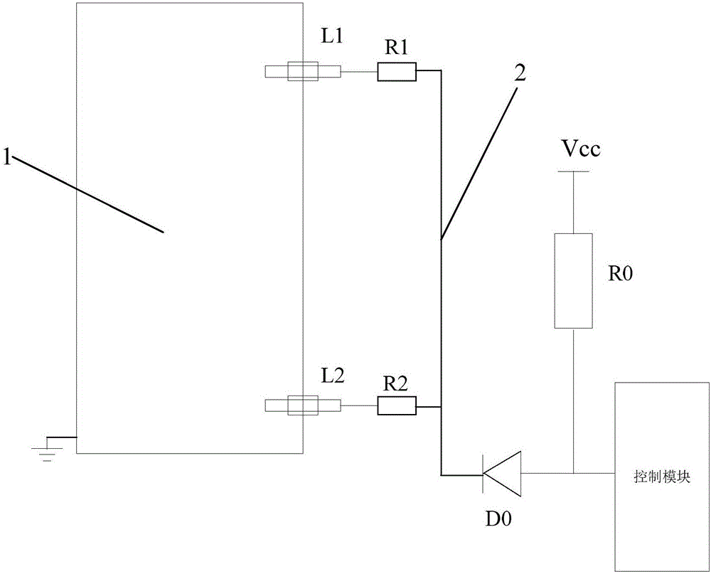 Device and method for detecting water levels