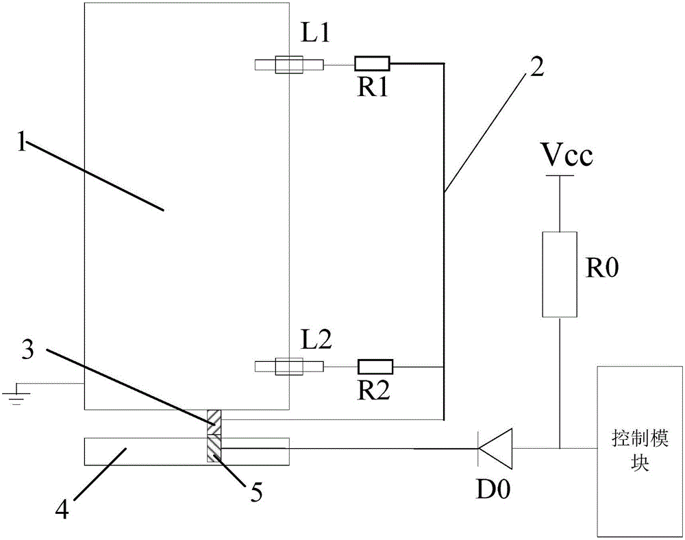 Device and method for detecting water levels