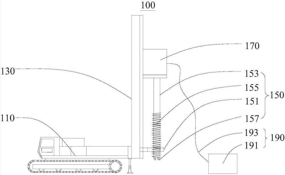 Spiral casing pile pulling equipment and spiral casing pile pulling system