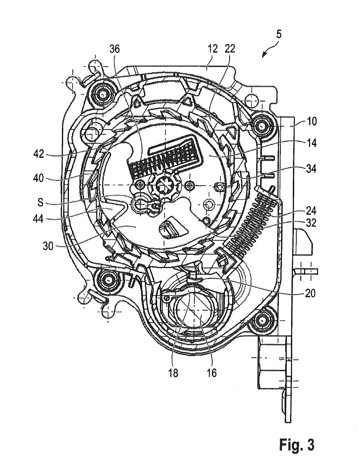 Belt retractor for a vehicle safety belt