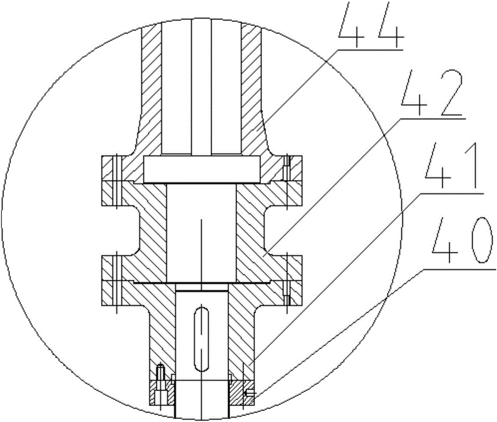 Water pump for nuclear power station plant