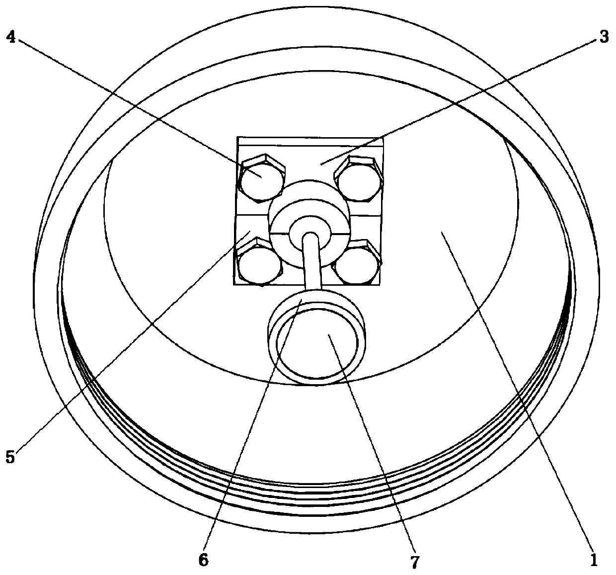 Omnidirectional piezoelectricity electromagnetic composite wave energy acquiring device