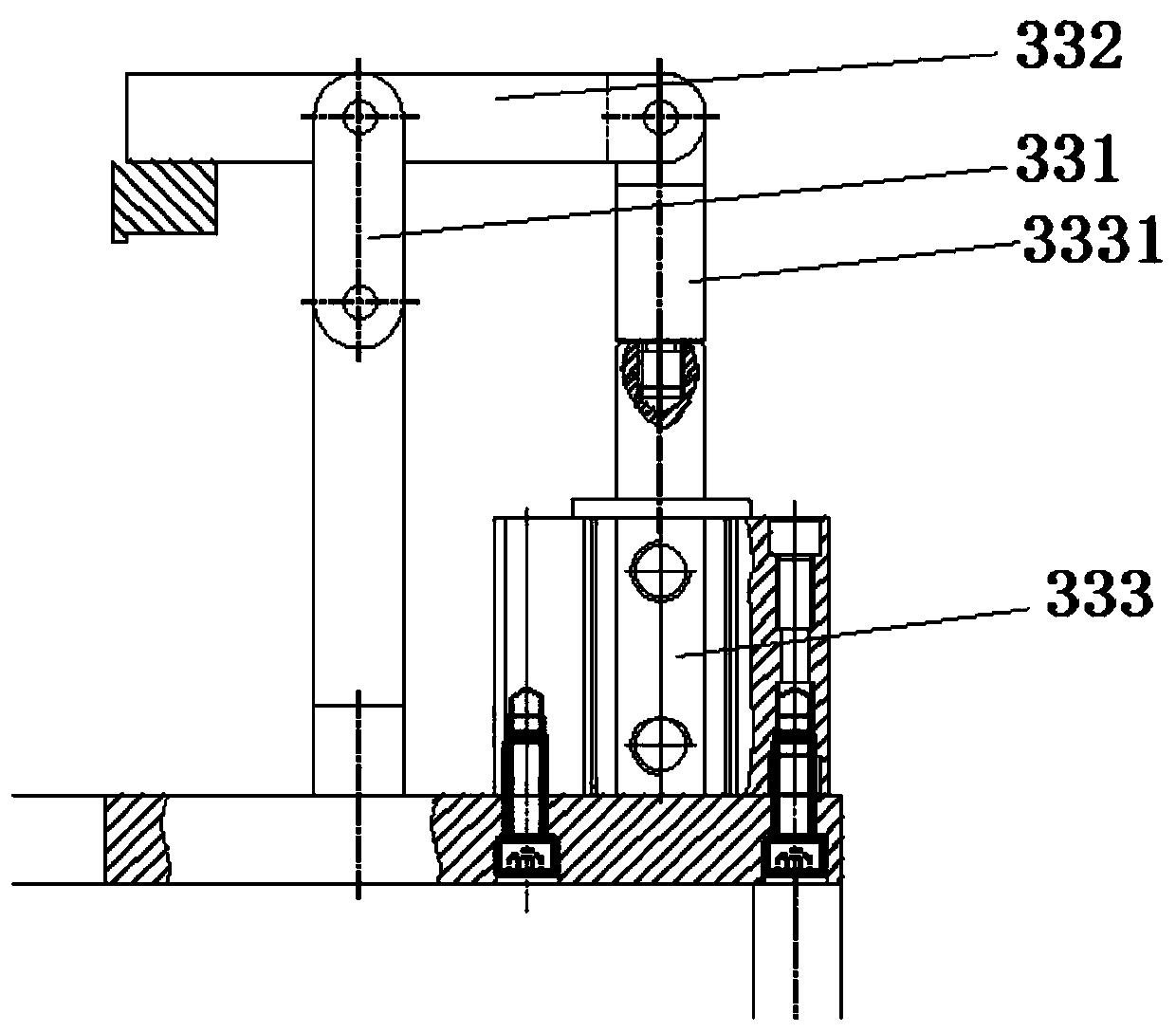 Exhaust butterfly valve detecting device and method