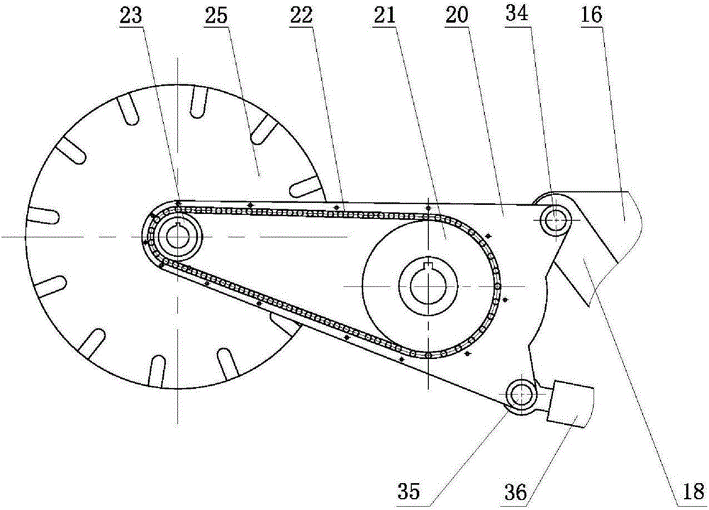 A slotting machine for lining steel arch installation slots for disease control of existing railway tunnels