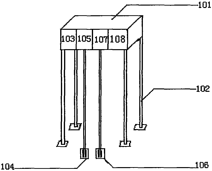 Automatic irrigation and fertilization device exclusively used in micro-seepage pipelines