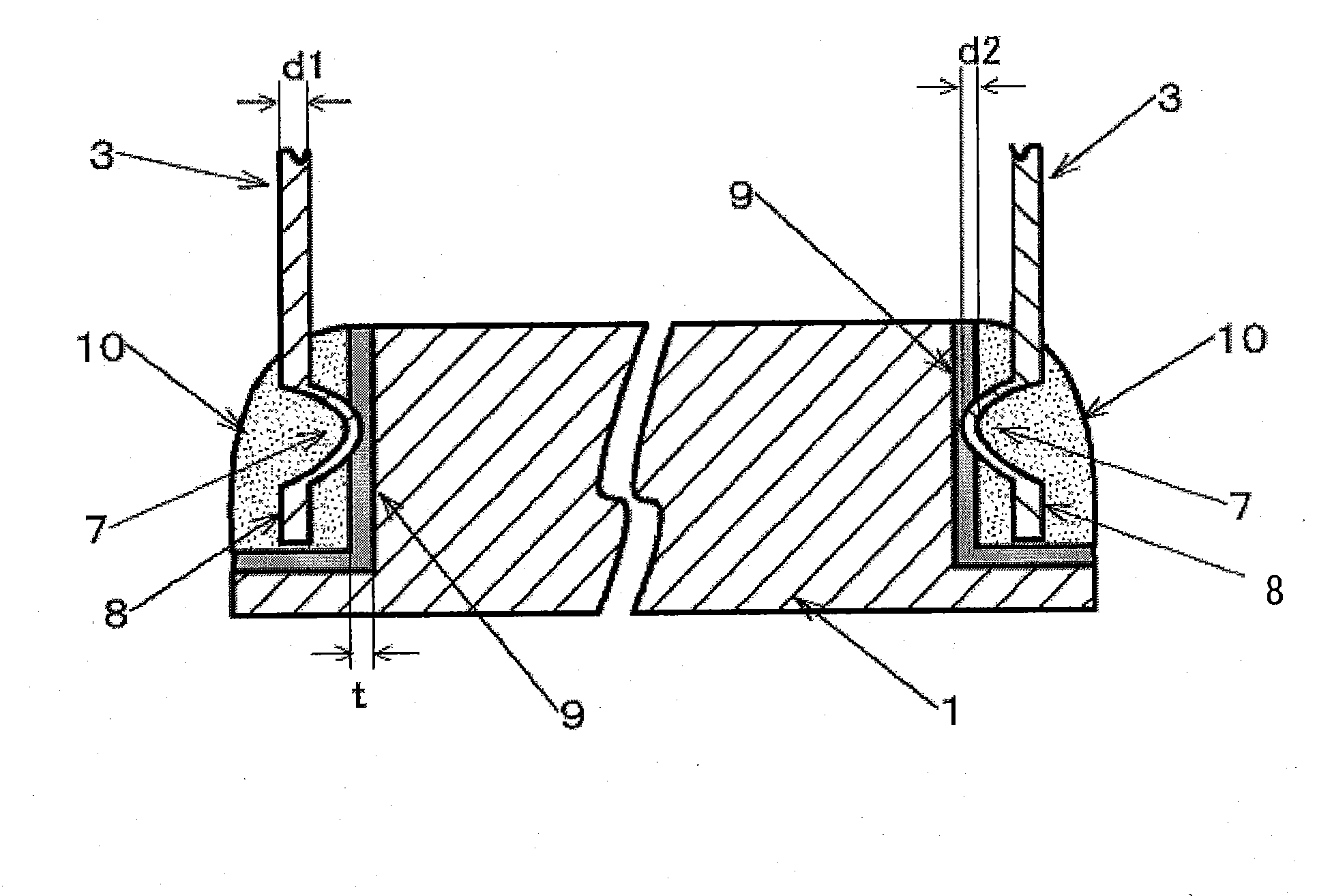 Surface-mount crystal oscillator