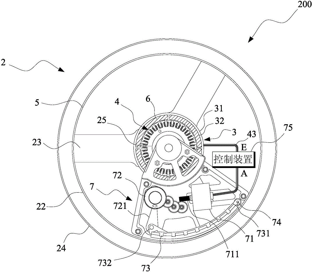 Flywheel Power Generation Structure