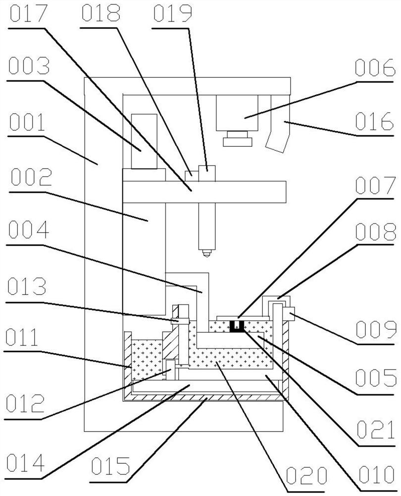 Thermocuring printing method and printing device thereof