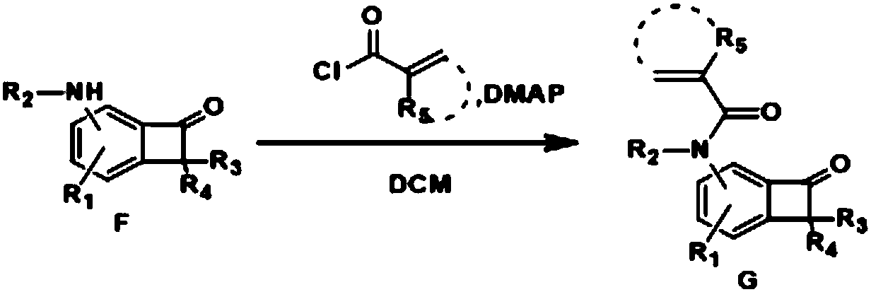 Synthesis method and applications of N heteroatom polysubstituted benzoquaternary cycloketone