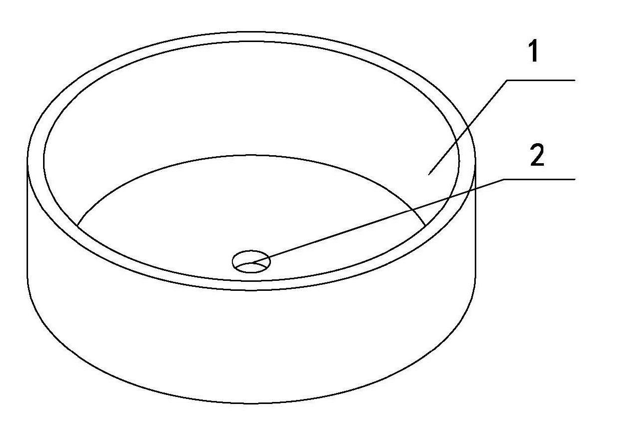 Plastic washbasin and manufacturing method thereof