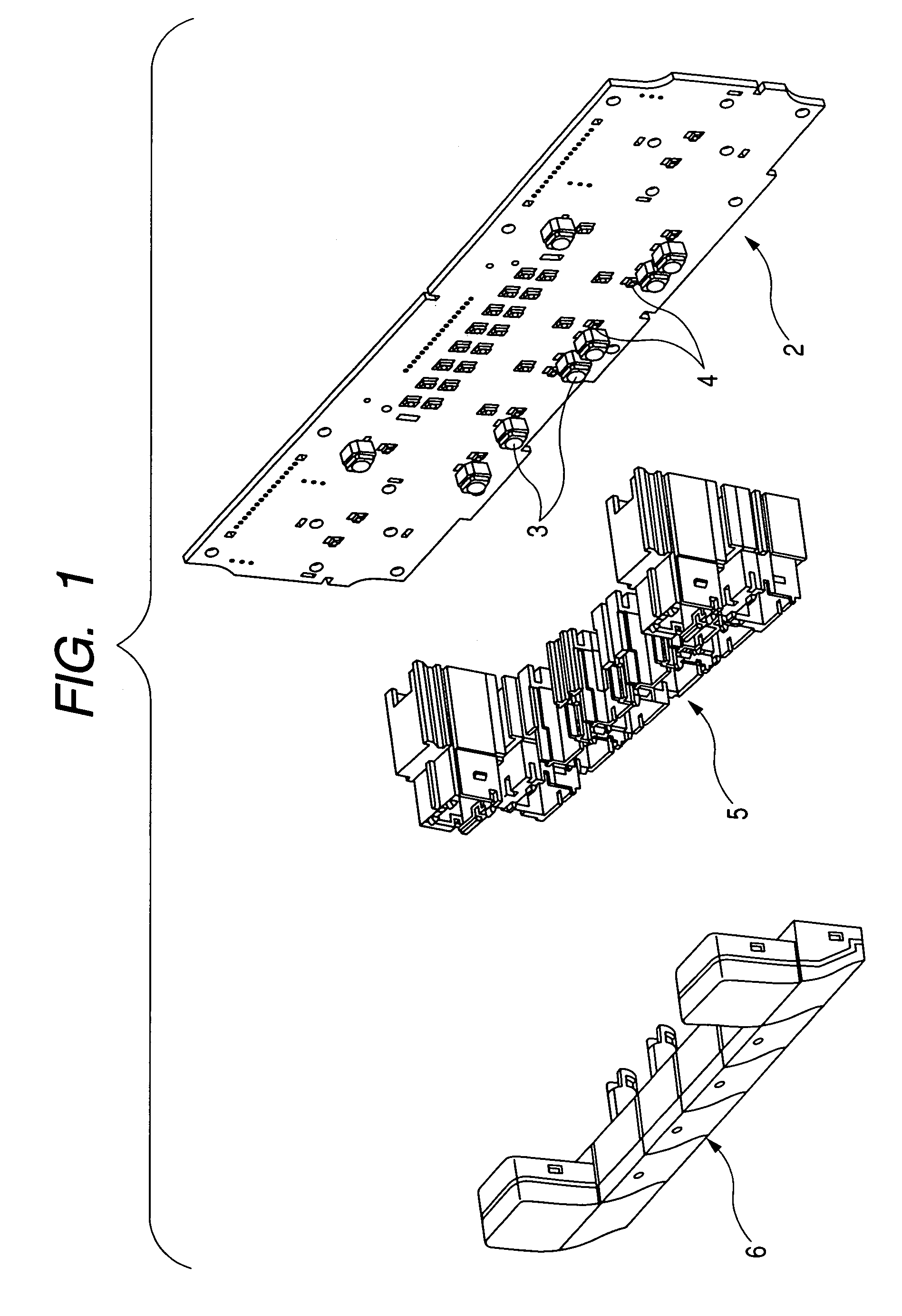 Illumination push switch unit