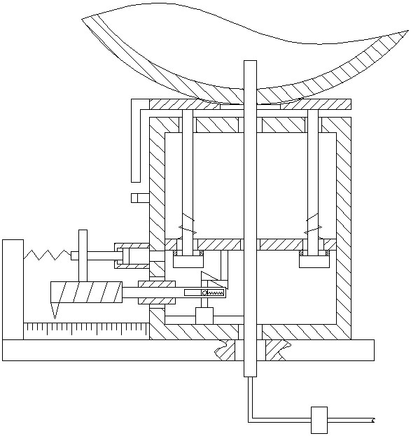 High-efficiency inflation device for volleyball used in sports training