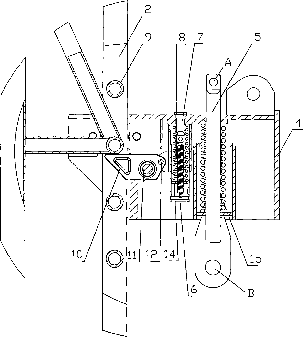 Attached support structure