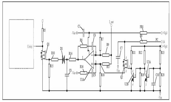 Current sharing control circuit applied to primary side of module power supply