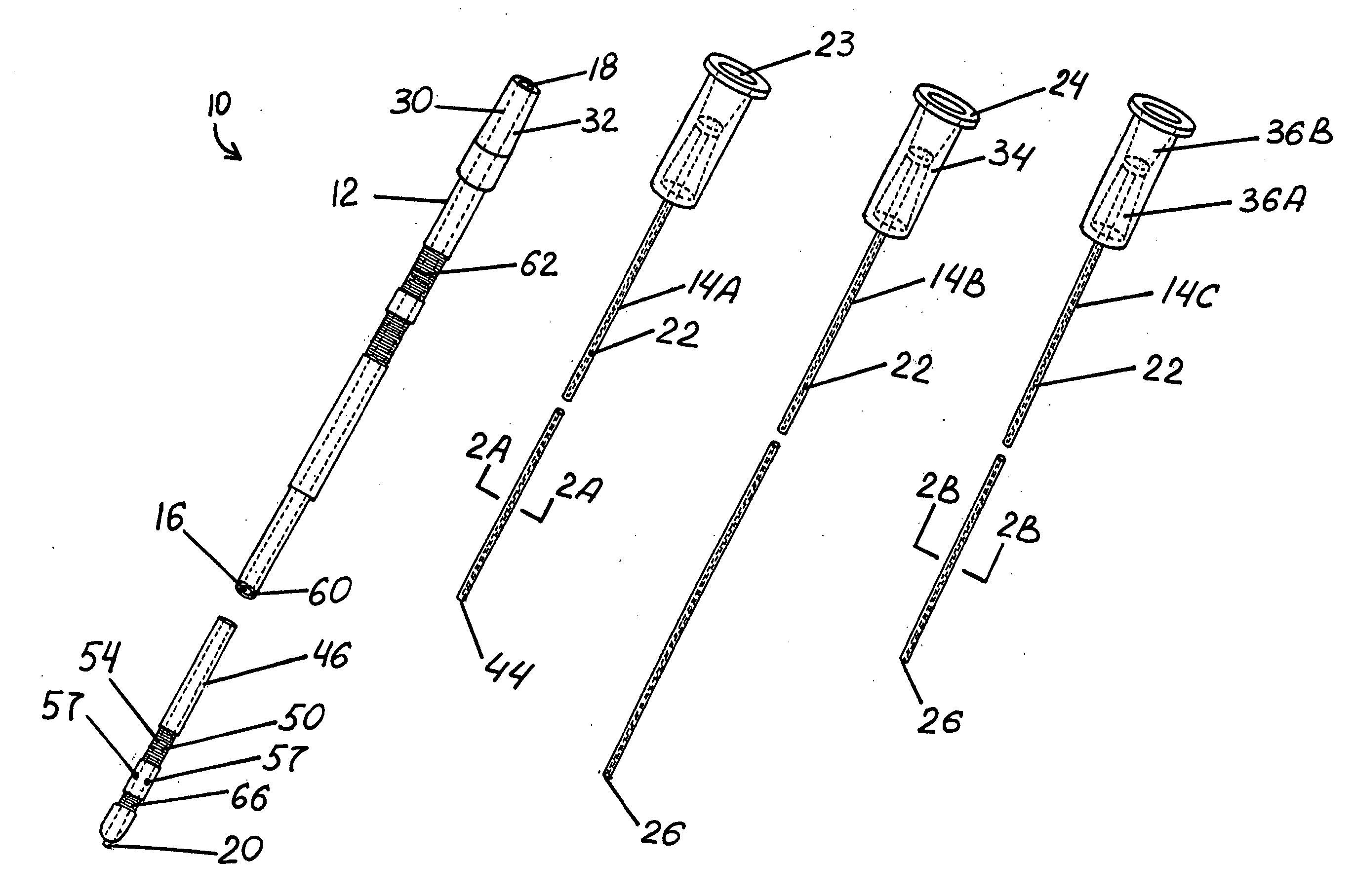 Catheter system for intracranial treatment