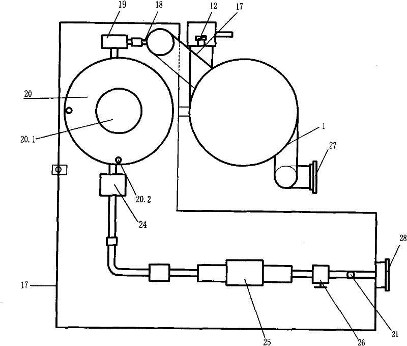 Passive type multifunctional well head backflow dredging compensating device