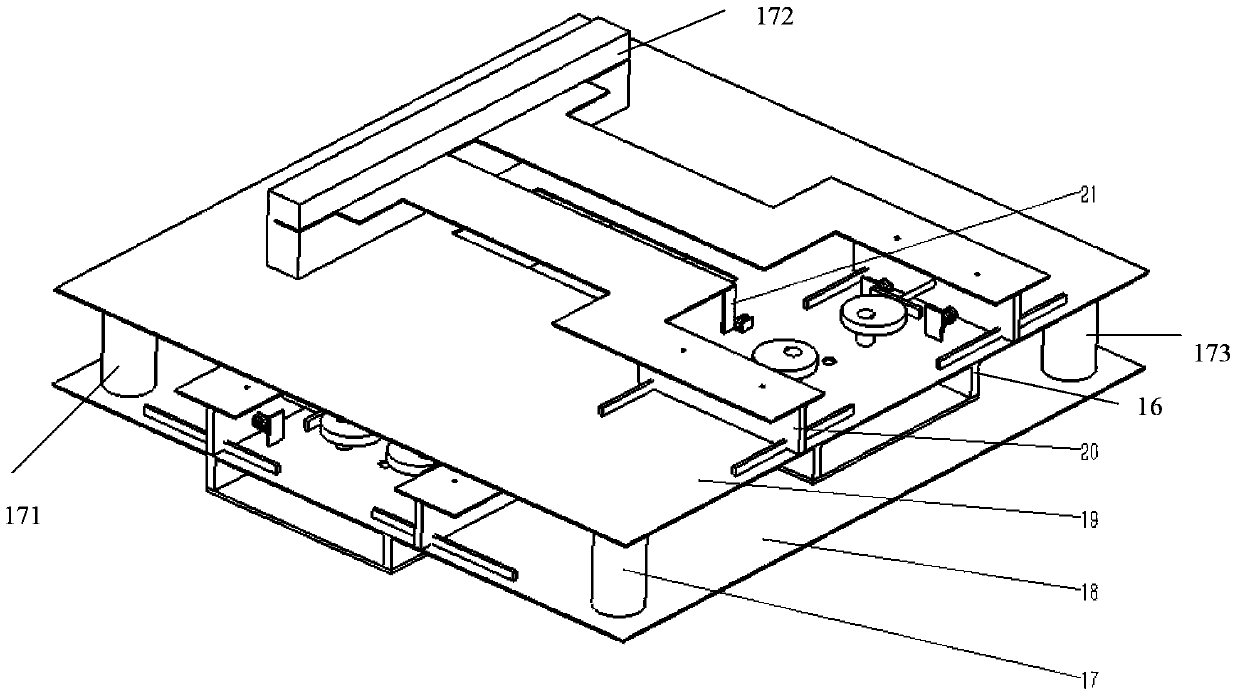 X-ray generator beam limiting device and blade driving device thereof