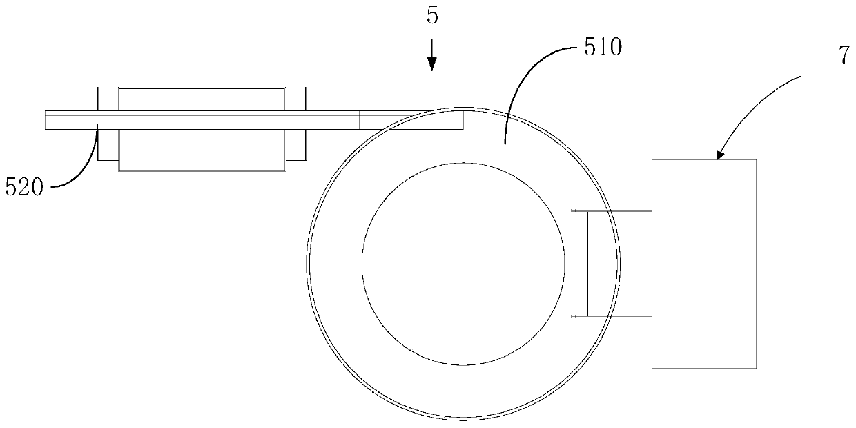 Fillet rolling machine automatic loading and unloading system and method