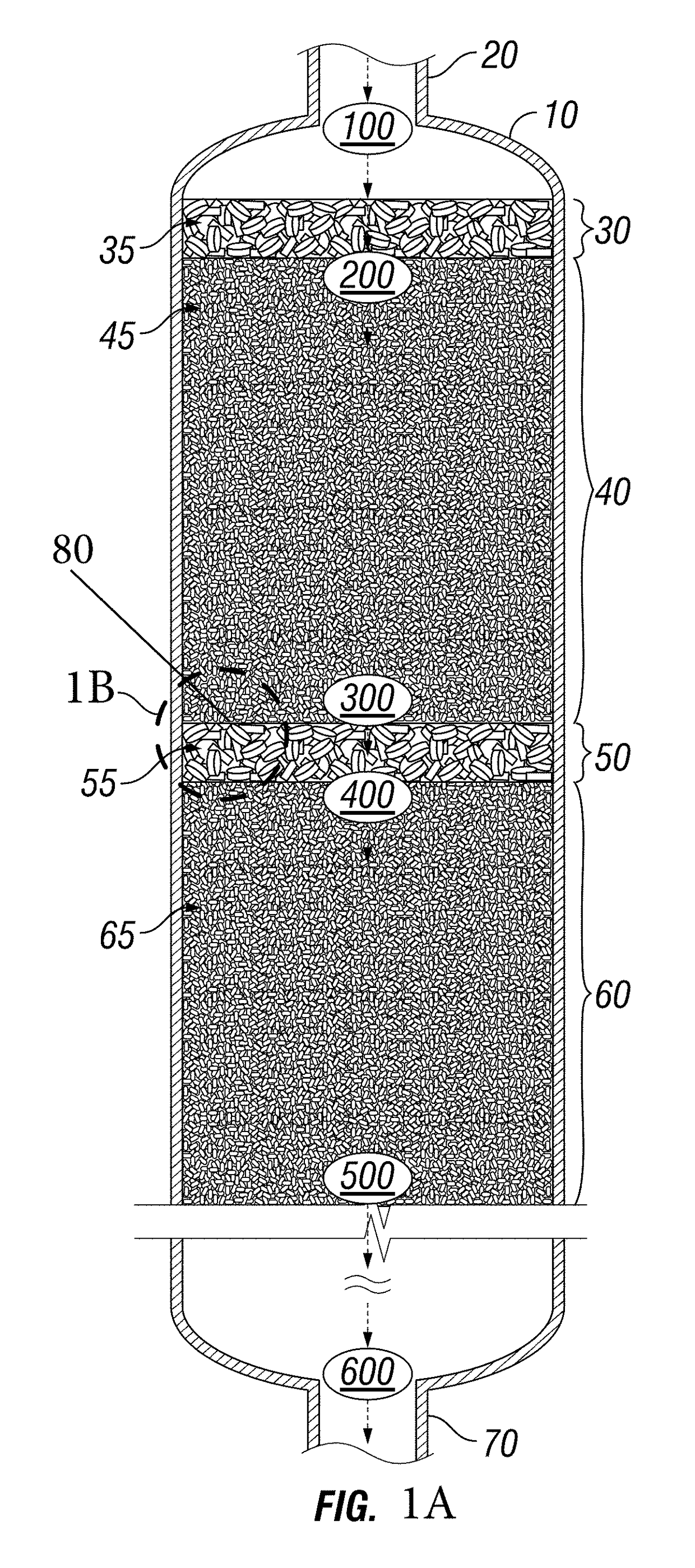 Use of treating elements to facilitate flow in vessels