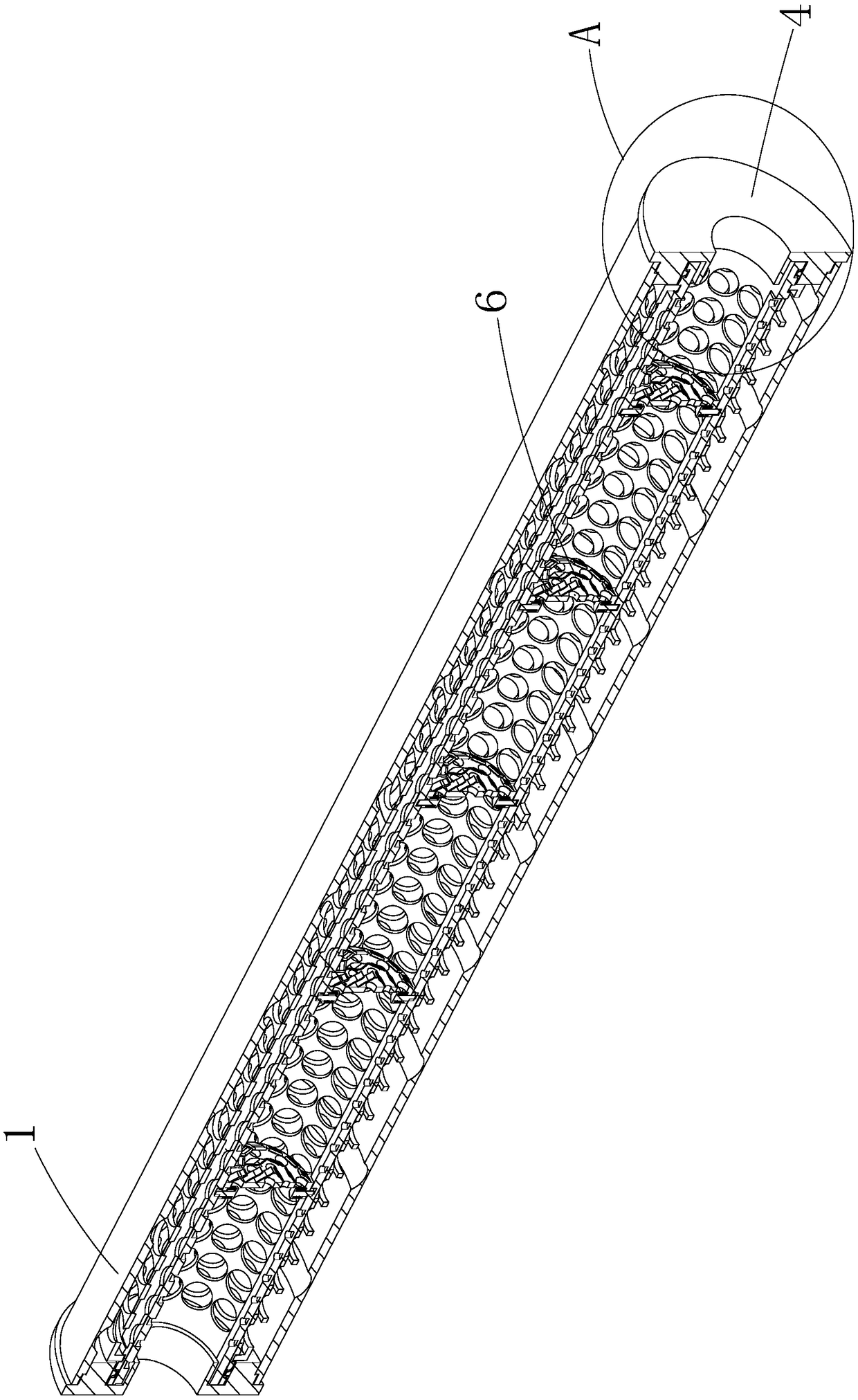 Solid-gas microchannel reactor