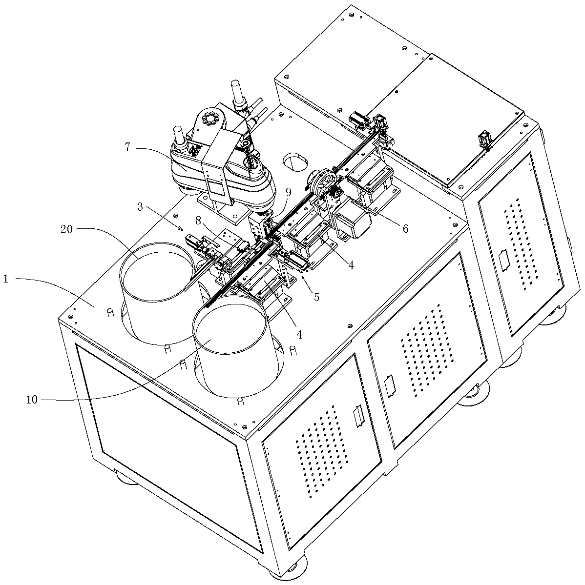 Assembly riveting machine