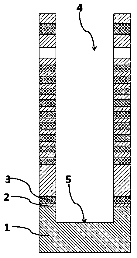 Method for manufacturing 3D NAND flash memory with large number of stacked layers and 3D NAND flash memory