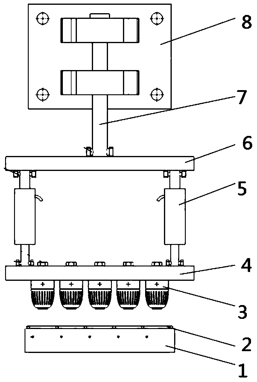 High-flux workpiece device of ceramic/metal melt reaction